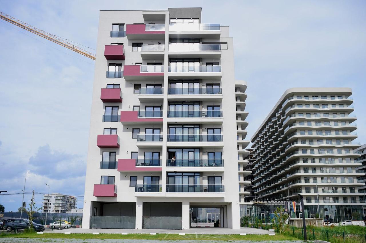 Апартаменти Myosotis Mamaia Studio By The Lake Екстер'єр фото